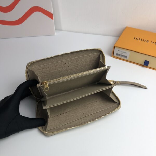 Louis Vuitton Pool Zip Around Wallet - Khaki - Image 3