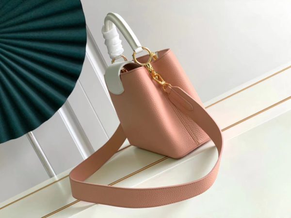 Louis Vuitton Capucines Small Handbag - Pink - Image 2