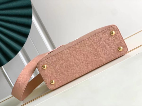 Louis Vuitton Capucines Small Handbag - Pink - Image 4