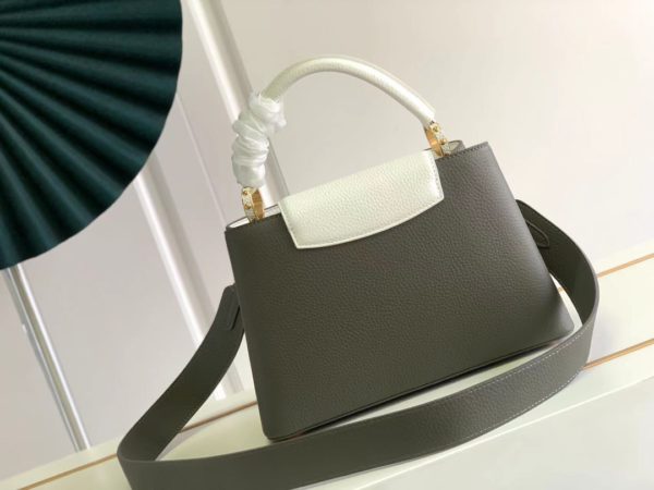 Louis Vuitton Capucines Medium MM Bag - Gray - Image 4