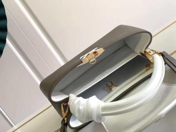 Louis Vuitton Capucines Medium MM Bag - Gray - Image 2