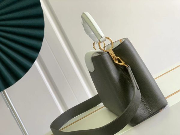 Louis Vuitton Capucines Medium MM Bag - Gray - Image 5