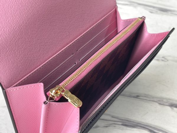 Louis Vuitton Sarah Wallet in Damier Ebene canvas - Image 2