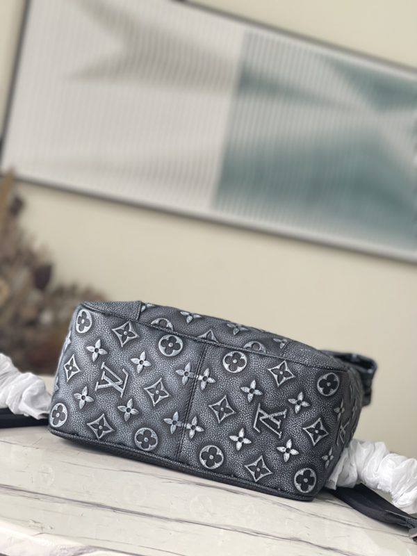Louis Vuitton Roll Top Backpack - Black - Image 3