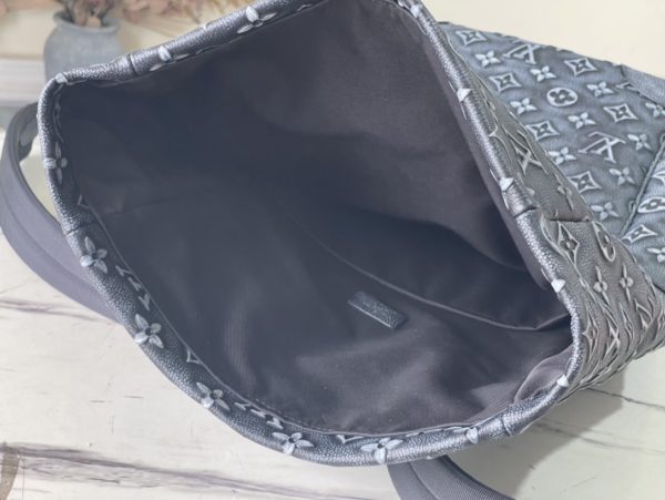Louis Vuitton Roll Top Backpack - Black - Image 2