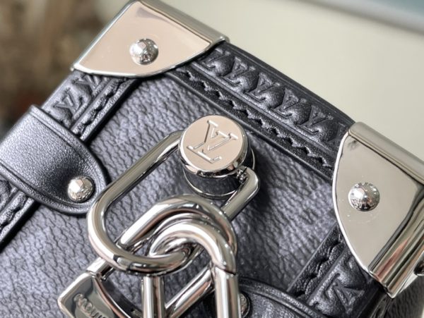 Louis Vuitton Side Trunk PM Handbag - Black - Image 2