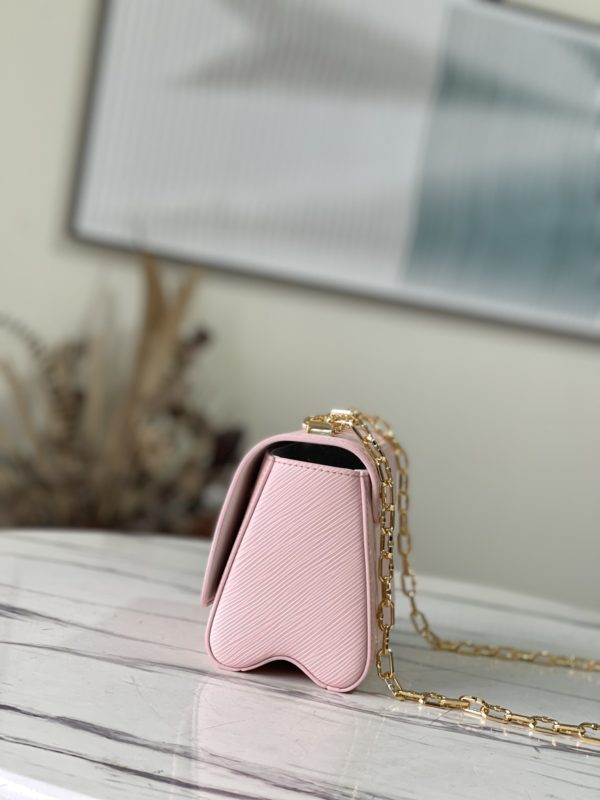 Louis Vuitton Small Twist Handbag - Pink - Image 4