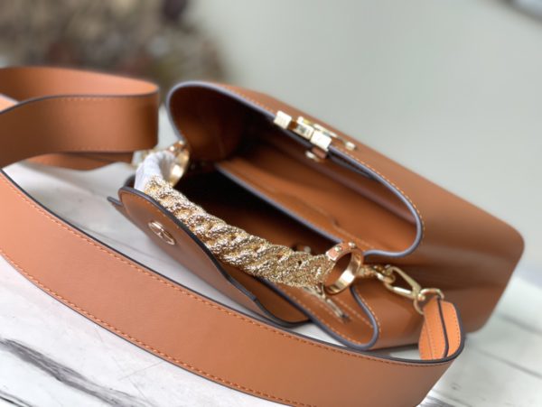 Louis Vuitton Capucines BB Handbag - Brown - Image 3