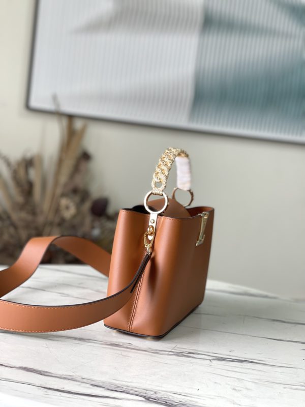Louis Vuitton Capucines BB Handbag - Brown - Image 5
