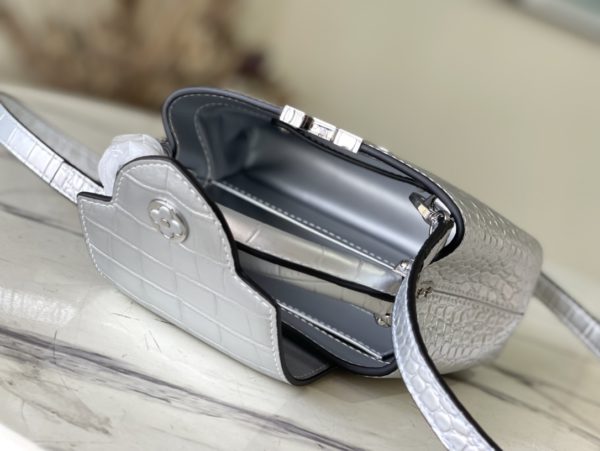 Louis Vuitton Capucines Mini Handbag - Silver - Image 4