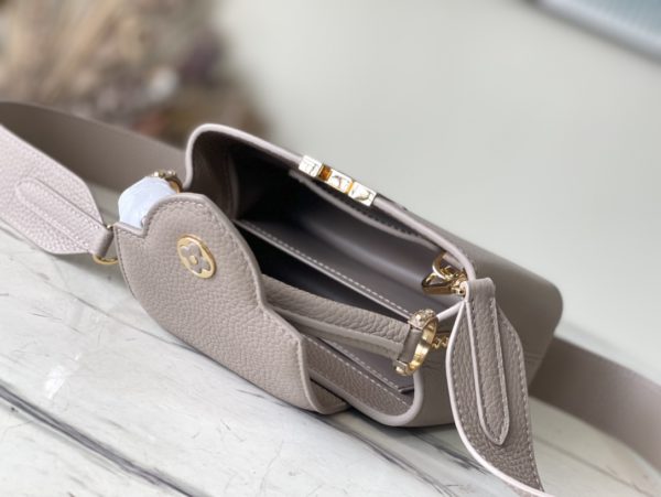Louis Vuitton Capucines Mini Handbag - Gray - Image 3