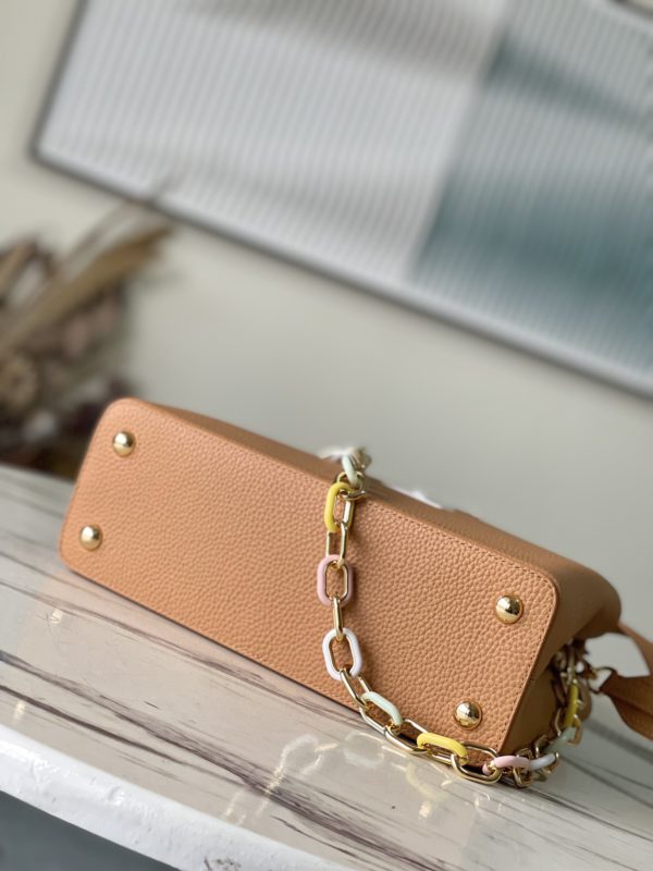 Louis Vuitton Capucines Medium Handbag – Brown - Image 3