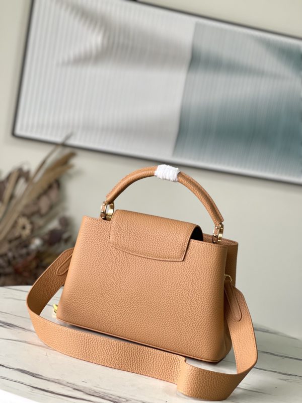 Louis Vuitton Capucines Medium Handbag – Brown - Image 4