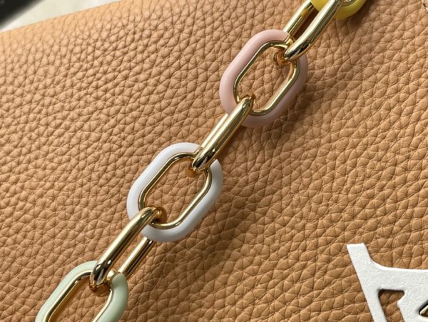 Louis Vuitton Capucines Small Handbag – Brown - Image 9