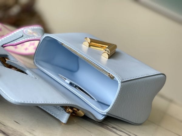 Louis Vuitton Twist Small Handbag - Sky Blue - Image 7