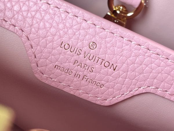 Louis Vuitton Capucines Handbag - Pink - Image 8