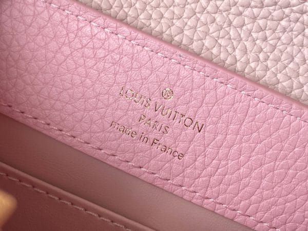 Louis Vuitton Capucines Handbag - Pink - Image 4