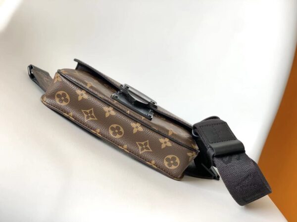 Louis Vuitton S Lock Sling Handbag - Black - Image 3