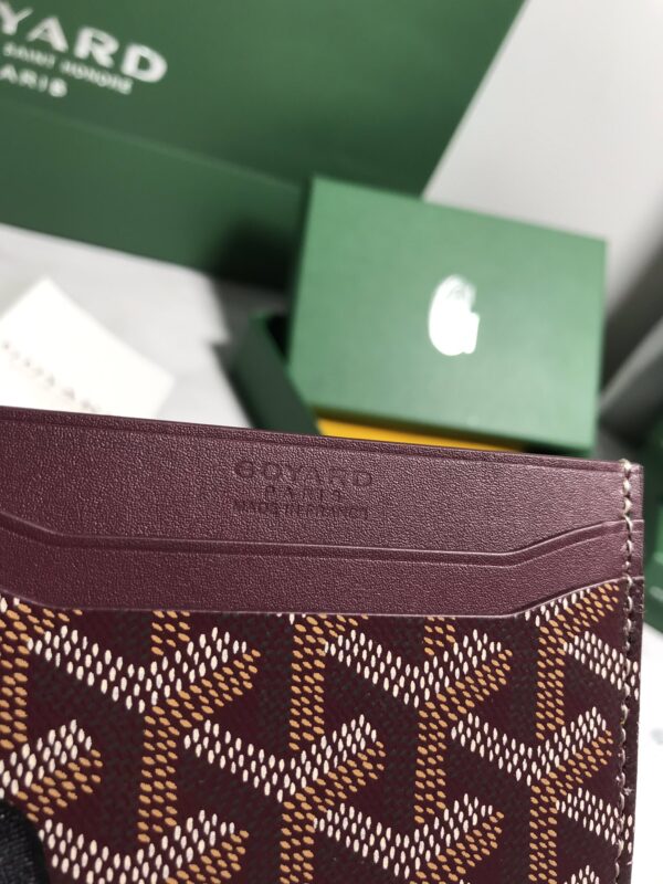 Goyard Card Holder Card Bag - Purple - Image 4