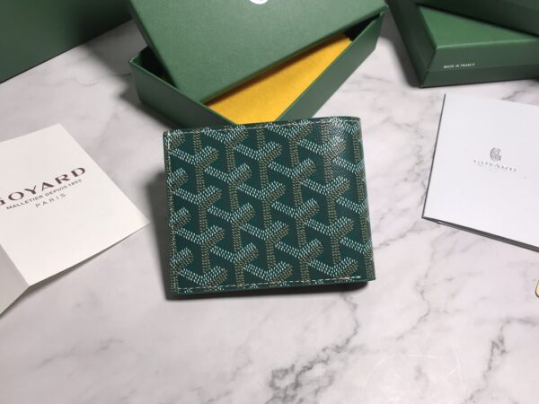 Goyard Hemp Wallet - Green - Image 5