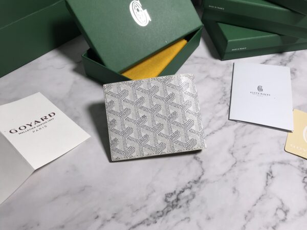 Goyard Hemp Wallet - Silver - Image 4