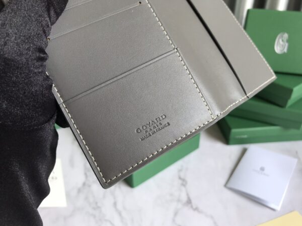 Goyard Passport Holder Wallet - Gray - Image 3