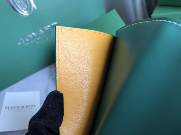 Goyard Passport Holder Wallet - Green - Image 3