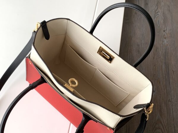 Louis Vuitton Medium On My Side Handbag - Red - Image 2