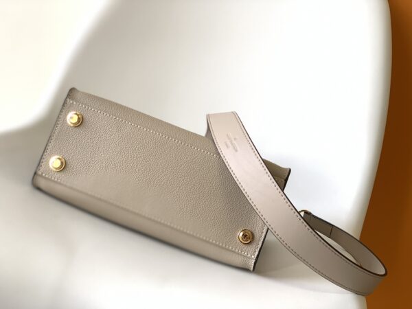Louis Vuitton Small On My Side Handbag - Gray - Image 3