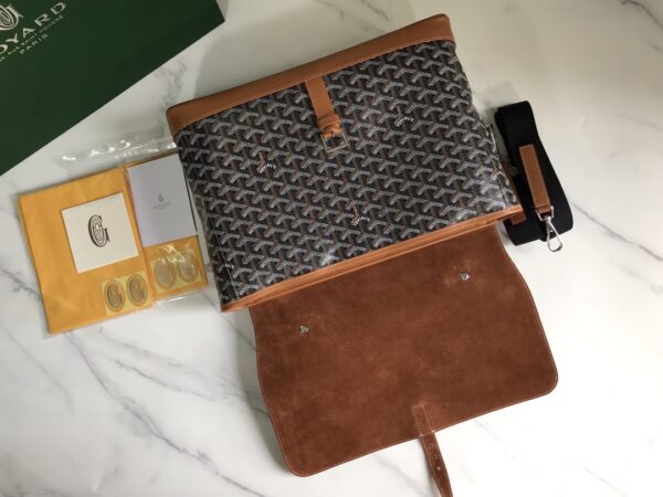 Goyard New Citadin Messenger Bag - Brown - Image 2