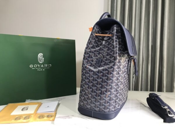 Goyard Alpin Mini Backpack - Dark Blue - Image 5