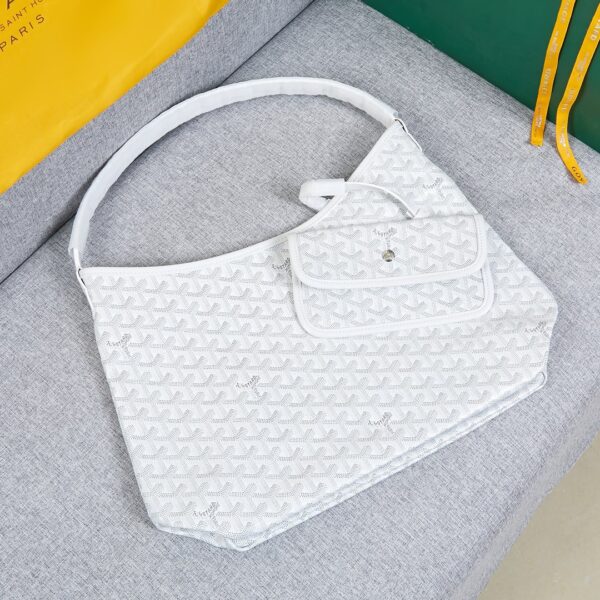 Goyard Hobo Bohème Underarm Bag - White - Image 2