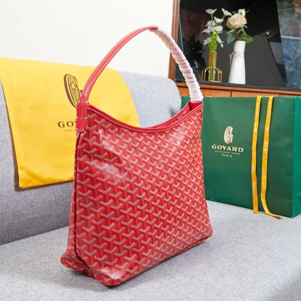 Goyard Hobo Bohème Underarm Bag - Red - Image 4