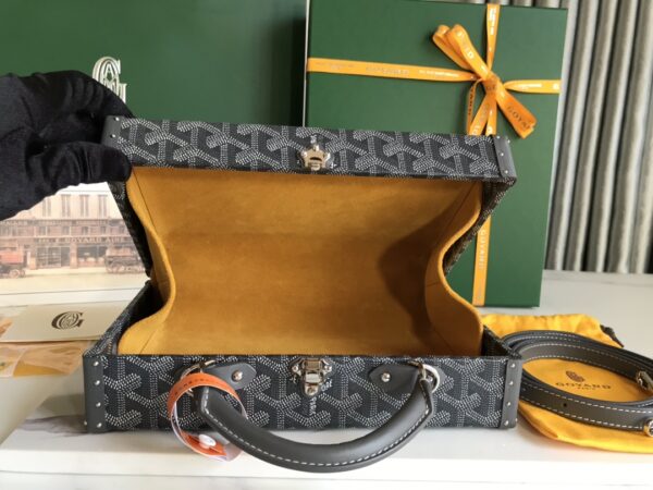 Goyard Grand Hôtel Suitcase Handbag - Black - Image 3