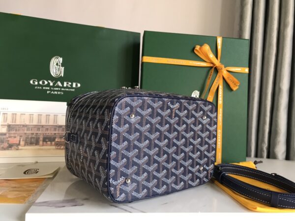 Goyard Muse Cosmetic Bag - Dark Blue - Image 5