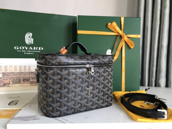 Goyard Muse Cosmetic Bag - Black - Image 2