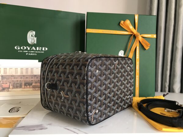 Goyard Muse Cosmetic Bag - Black - Image 5