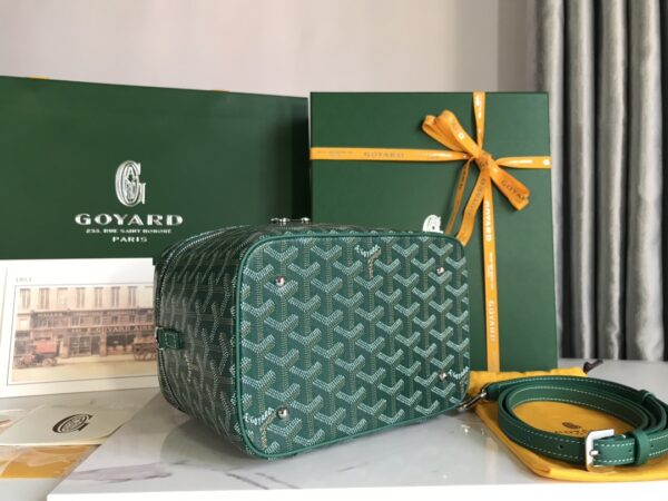 Goyard Muse Cosmetic Bag - Green - Image 3