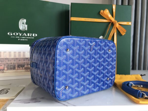 Goyard Muse Cosmetic Bag - Electric Blue - Image 2