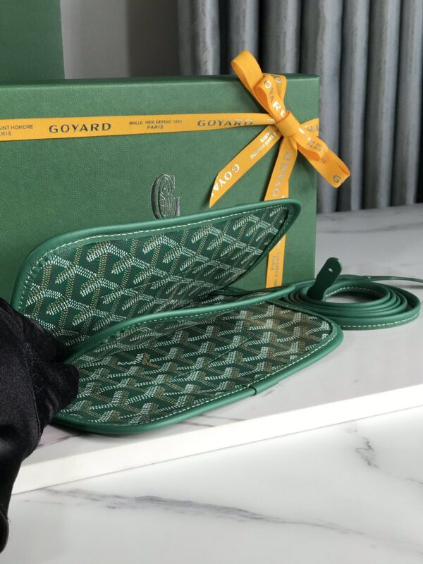 Goyard Plumet Three-Layer Bag - Green - Image 4