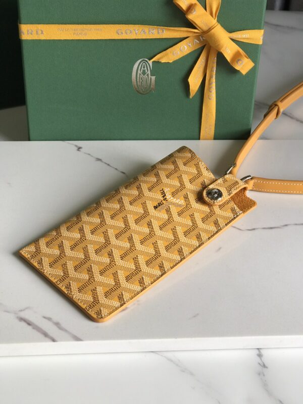 Goyard MontMartre GM Wallet - Mustard - Image 4