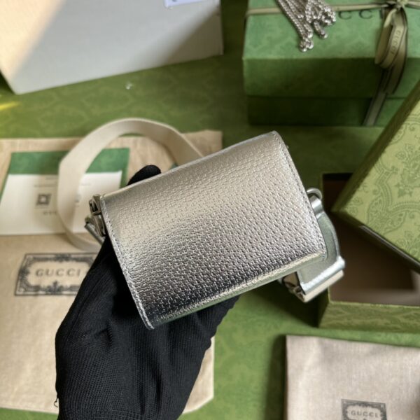 Gucci Dionysus Series Super Mini Handbag - Silver - Image 2