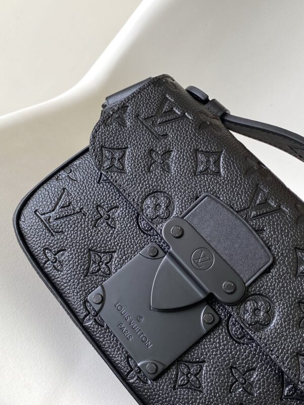 Louis Vuitton S Lock Sling Handbag - Black - Image 2