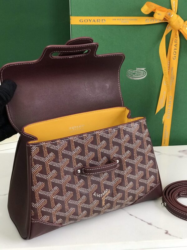 Goyard Saïgon Mini Handbag - Purple - Image 3