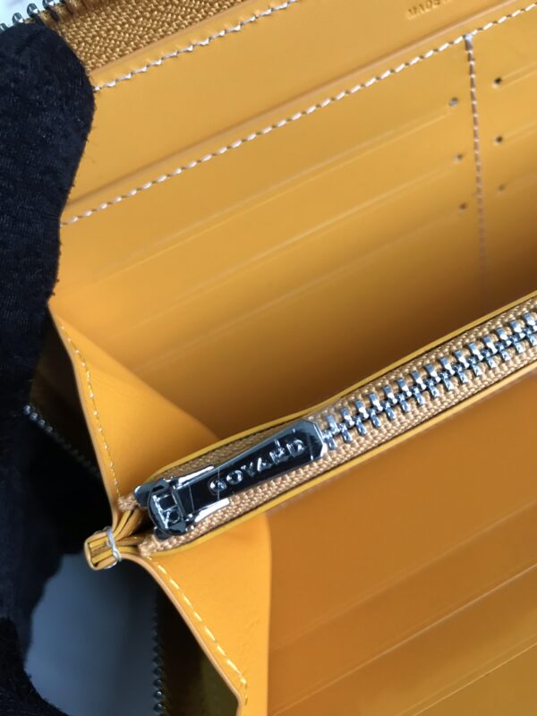 Goyard Matignon Large Long Wallet - Yellow - Image 3