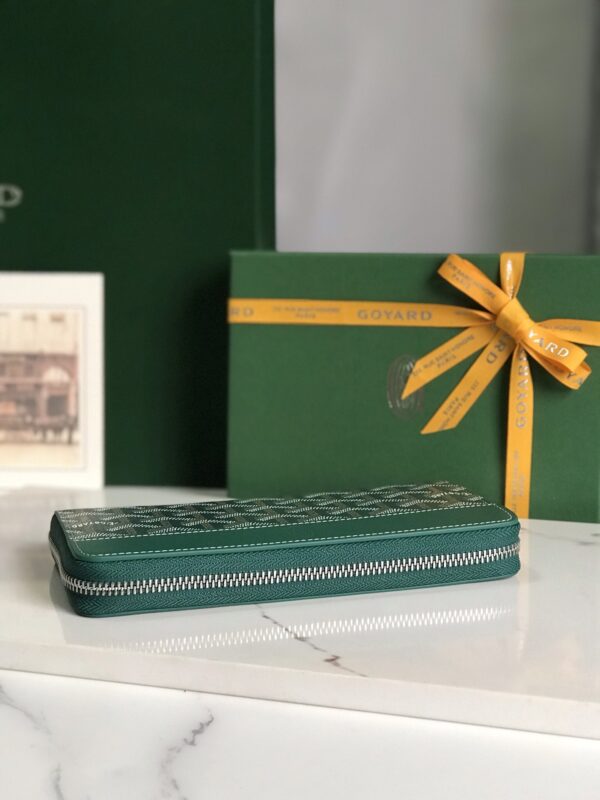 Goyard Matignon Large Long Wallet - Green - Image 2