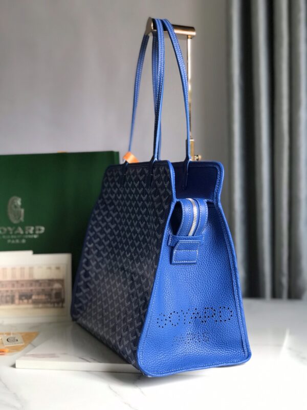 Goyard Hardy Small Commuter Bag - Blue - Image 5