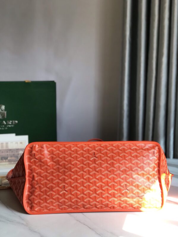 Goyard XLarge Reversible Anjou Double-Sided Tote Bag - Orange - Image 4