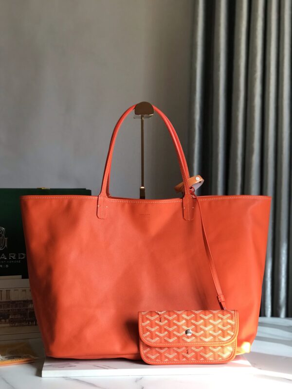 Goyard XLarge Reversible Anjou Double-Sided Tote Bag - Orange - Image 2