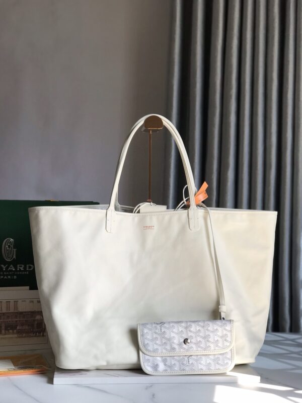 Goyard XLarge Reversible Anjou Double-Sided Tote Bag - White - Image 2